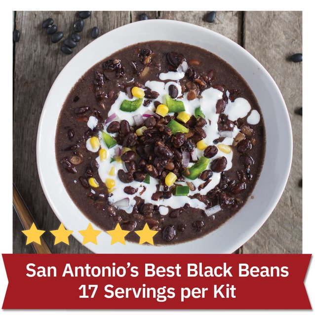 San Antonio's Best Black Beans - 17 Servings