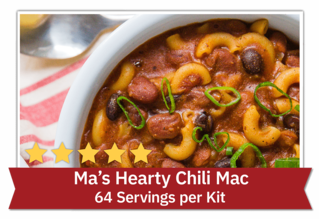 Ma's Hearty Chili Mac - 64 Servings