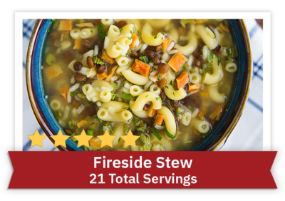 Fireside Stew - 21 total servings