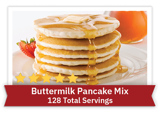 Buttermilk Pancake Mix - 96 Servings