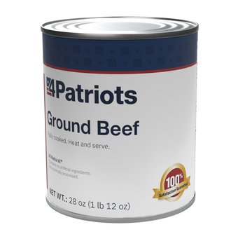 Canned ground beef
