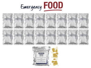 Emergency food included in the Patriot Power All-in-1 Emergency Car Kit