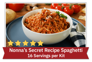Nonna's Secret Recipe Spaghetti - 16 servings per kit