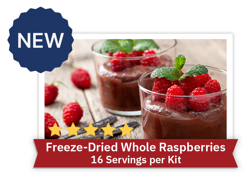 Freeze-Dried Whole Raspberries