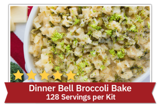 Dinner Bell Broccoli Bake - 64 Servings