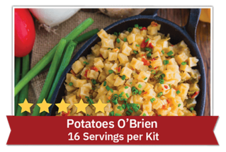 Potatoes O'Brien - 16 servings per kit