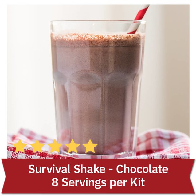 Chocolate Survival Shake - 8 Servings