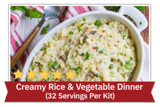 Creamy Rice & Vegetable Dinner - 24 servings