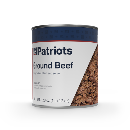 Ground Beef can.