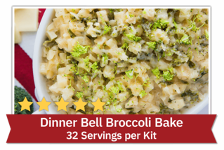 Dinner Bell Broccoli Bake - 32 Servings