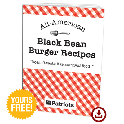 Free gift: Black Bean Burger Recipes digital PDF