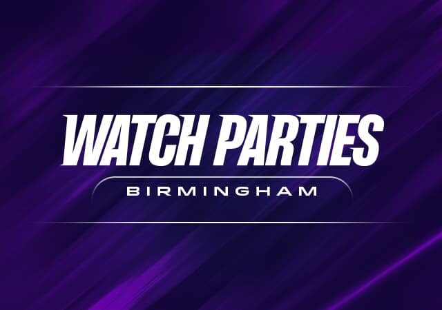 Guests enjoying F1 Arcade Watch Party
