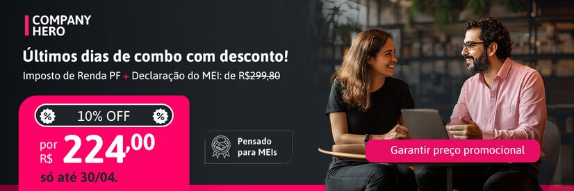 Combo imposto de renda PF e declaração do mei por R$224