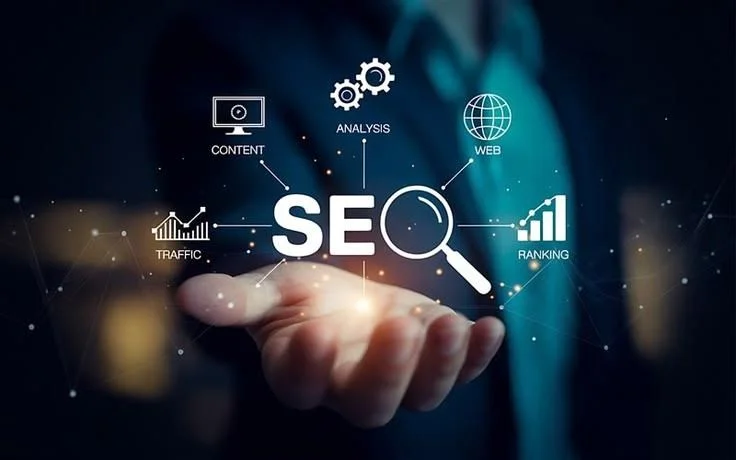 SEO search optimization strategy illustration