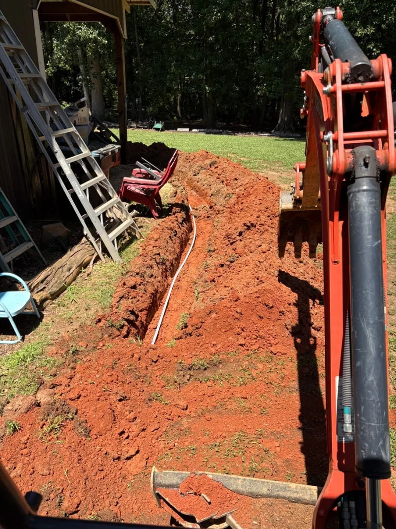 Drainage line inspection and repair