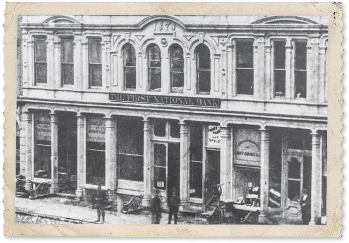 Image of Central first office building in downtown Van Wert.