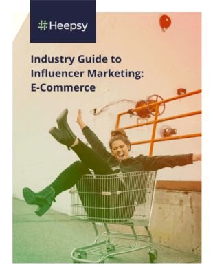 The cover of the e-commerce guide to influencer marketing.