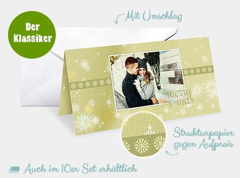 Foto Weihnachtskarten Gestalten Fotokasten