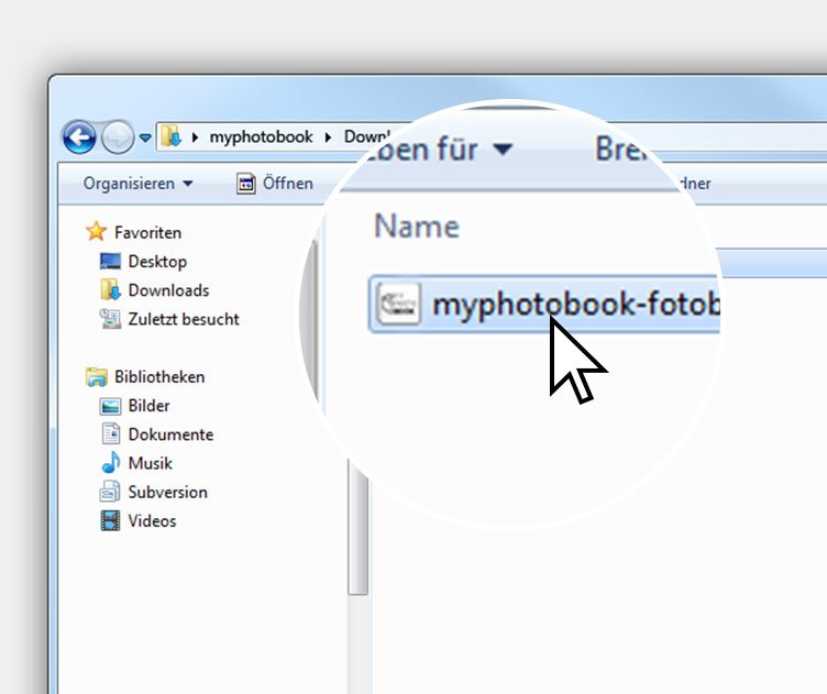myphotobook programvaran Windows