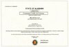 Alabama Consumer Credit License issued to MLC of AL LLC, authorizing Alabama personal loans