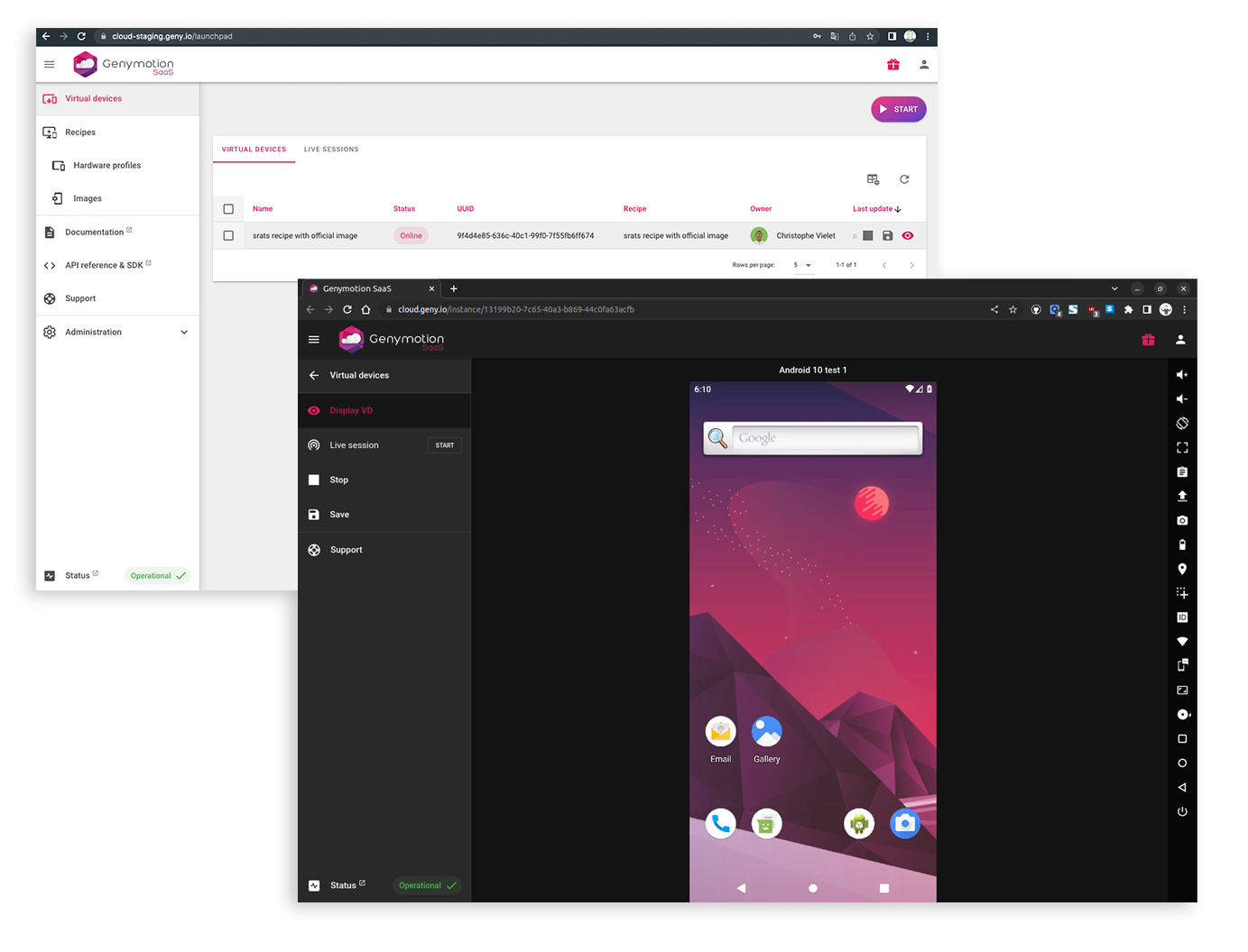 Genymotion эмулятор android для пк. Genymotion эмулятор android для пк