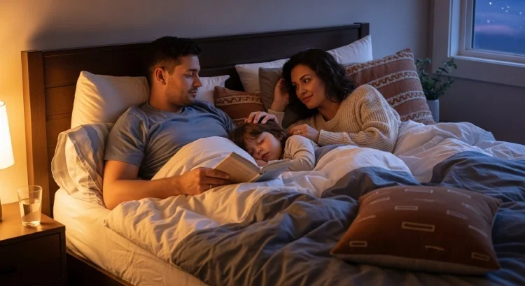 Teenager sleeping peacefully supported by GreenPeach liquid vitamins and supplements