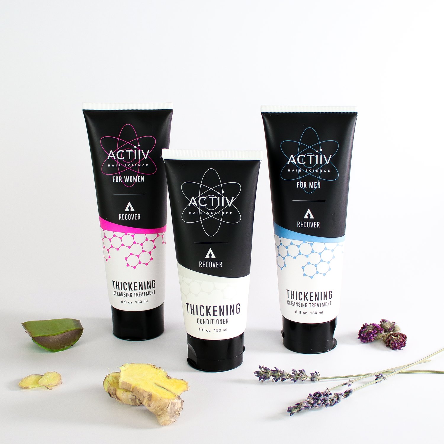 Actiiv recover surounded with fresh ingredients