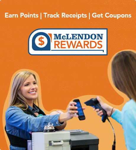McLendon Rewards: earn points, track receipts, get coupons