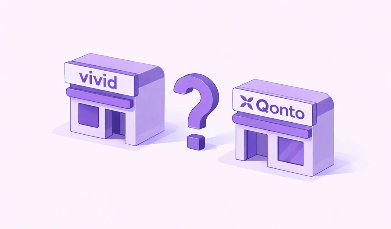 Vivid vs. Qonto: Geschäftskonten im Vergleich