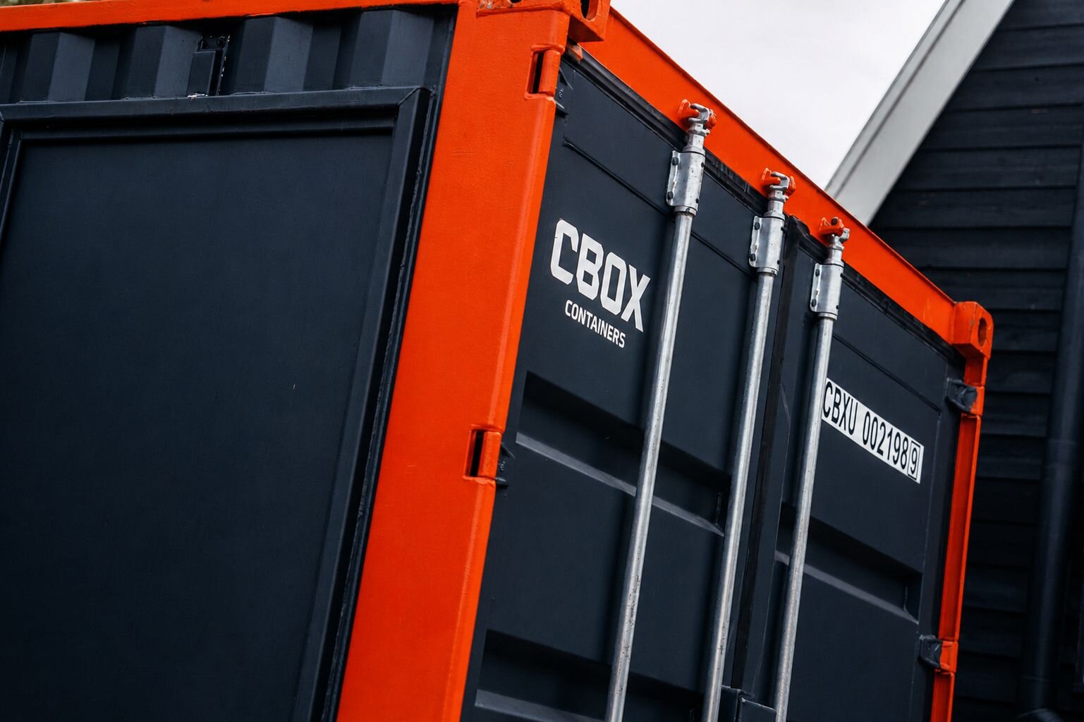 Office unit supplied by CBOX for temporary project workspace
