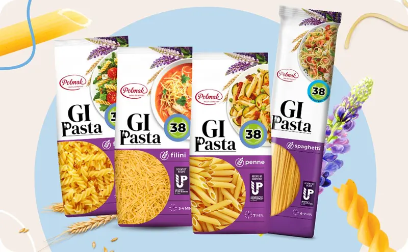 Laboratory testing of GI Pasta