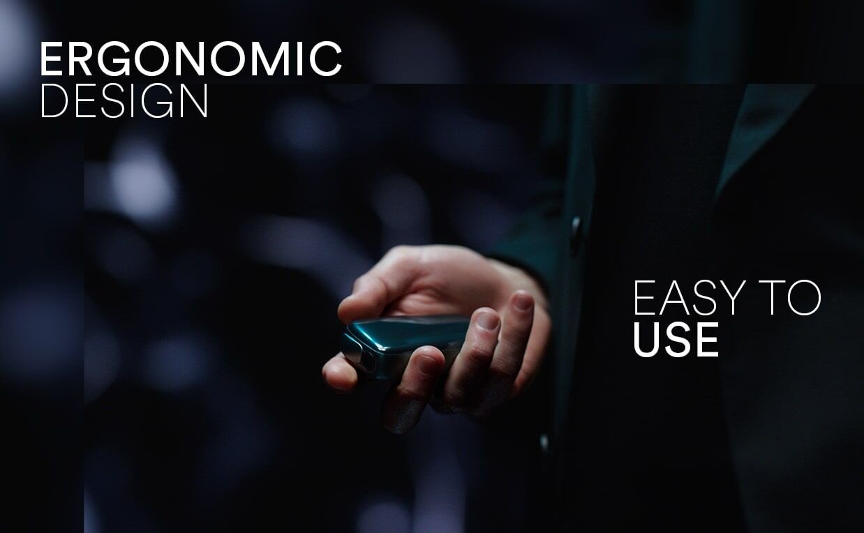 Ploom X Advanced - ergonomic design