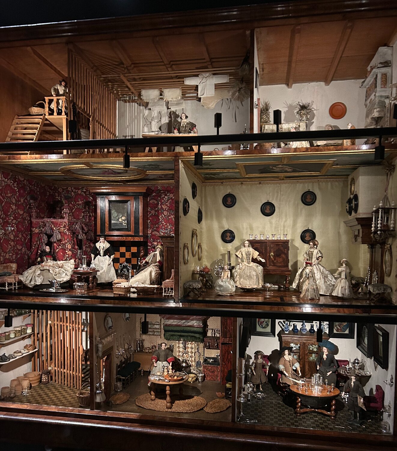 Dollhouse Exhibit at the Rijksmuseum in Amsterdam