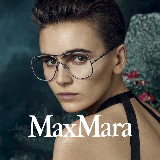 MaxMara bril op model