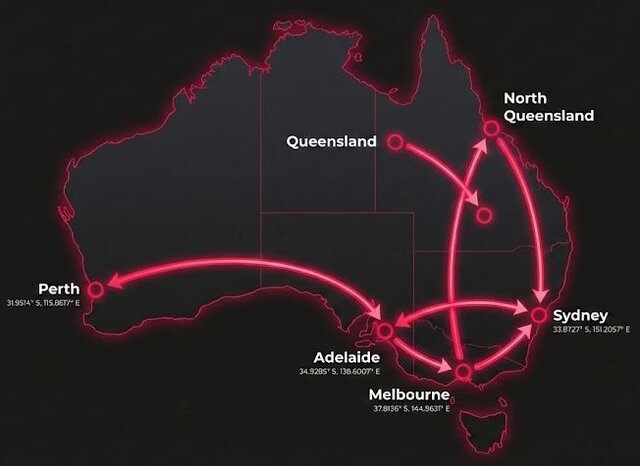 Interstate Network Map