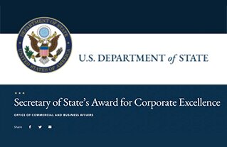 TheSecretaryofStatesannualAwardforCorporateExcellence