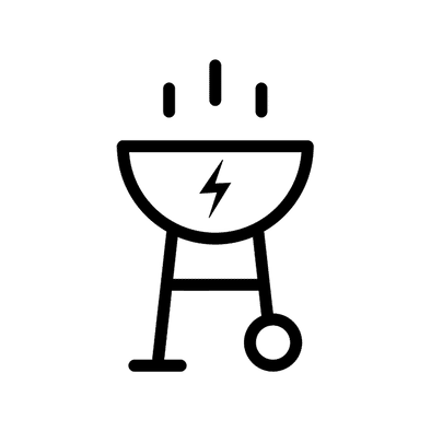 Electric Grill Icon