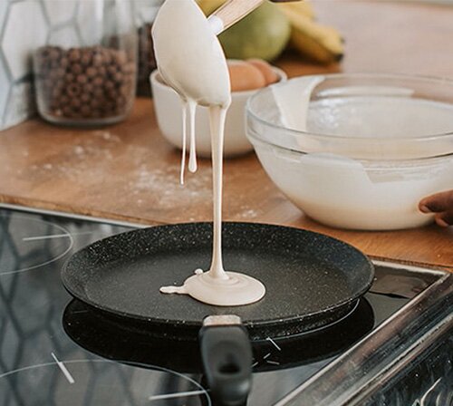 Homeowner utilizing induction for cooking