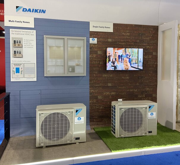 Heatpump display at AHR