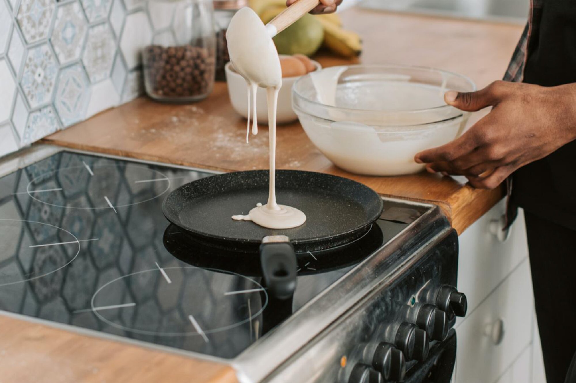 Homeowner utilizing induction for cooking