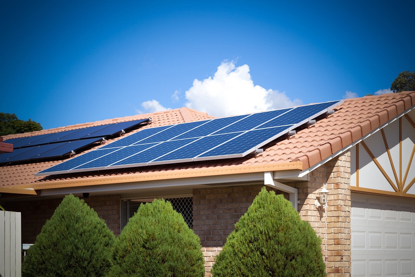 Solar Panels on home roof