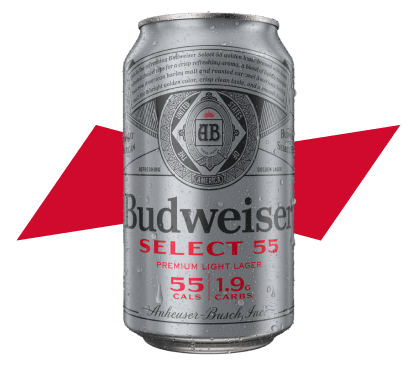 Budweiser select 55 can