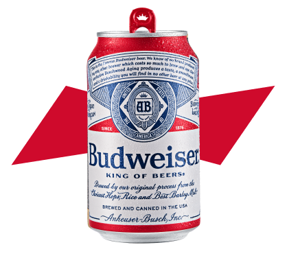 Budweiser can