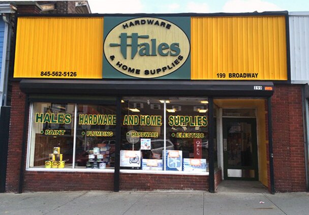 Hales Hardware storefront