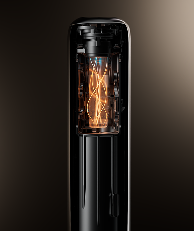 3D-Rendering der Ploom HeatFlow-Technologie: Innovation für Heated Tobacco