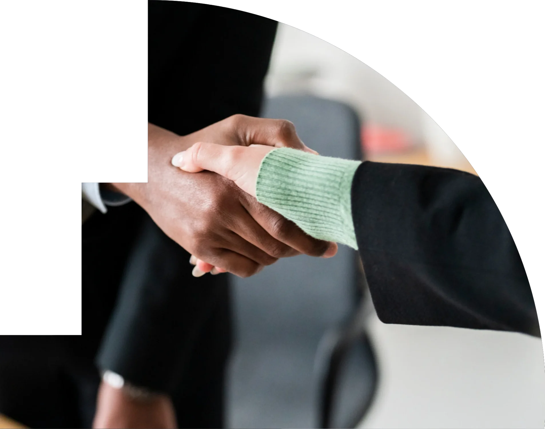 shaking hands