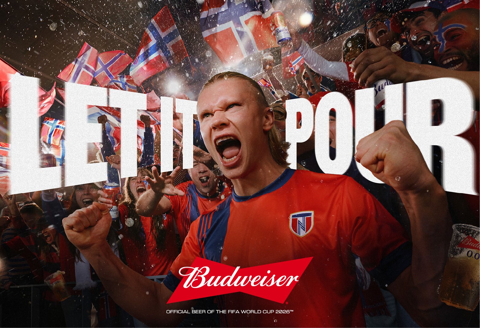 Budweiser Partners with Football Icons Erling Haaland and Jürgen Klopp to Unleash New “Let it Pour” Platform for FIFA World Cup 2026™ 