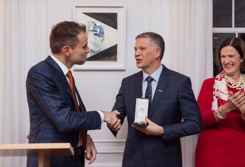    AB InBev CEO Michel Doukeris Awarded Decoration in the Order of Leopold for Advancing Belgian Culture 