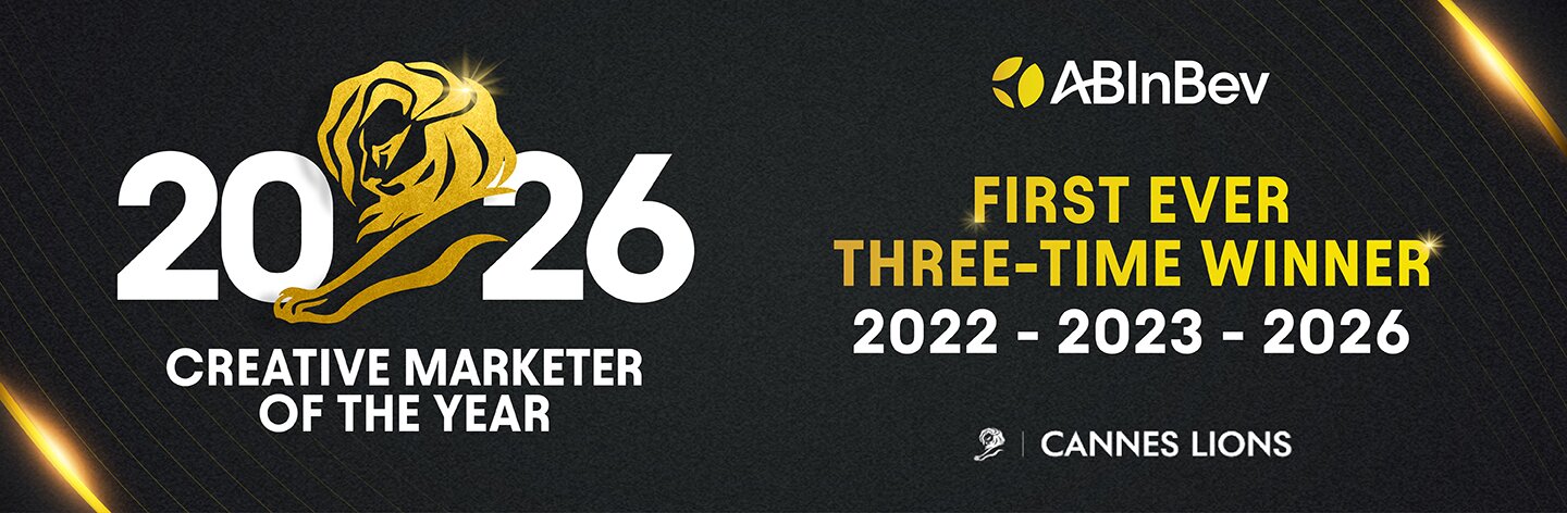 AB InBev wins Cannes Lions Creative Marketer of the Year for an unprecedented third time