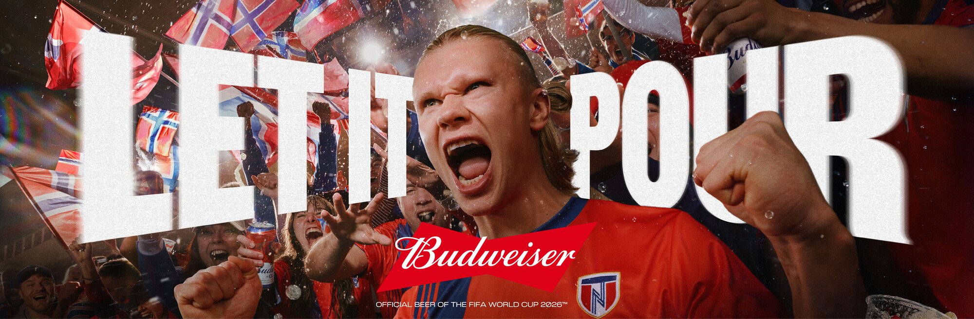 Budweiser Partners with Football Icons Erling Haaland and Jürgen Klopp to Unleash New “Let it Pour” Platform for FIFA World Cup 2026™ 